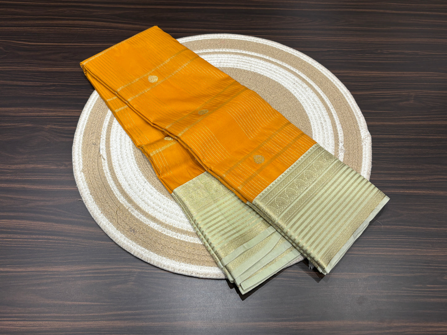 Semi Kanchipuram silk