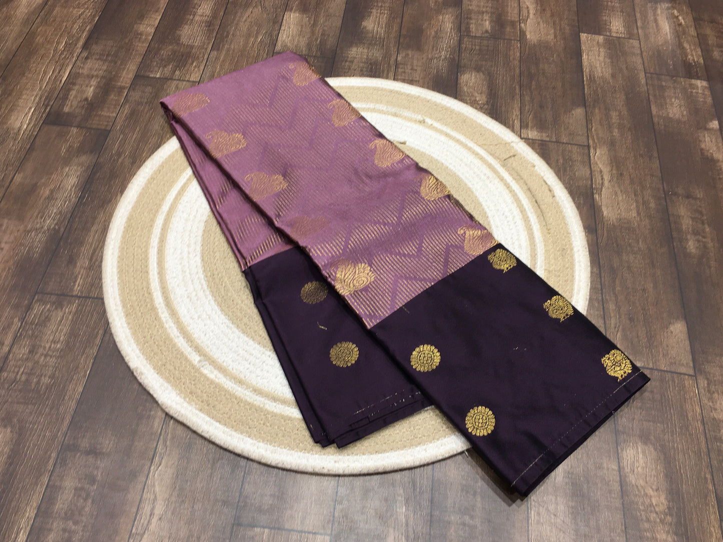 Semi Kanchipuram silk