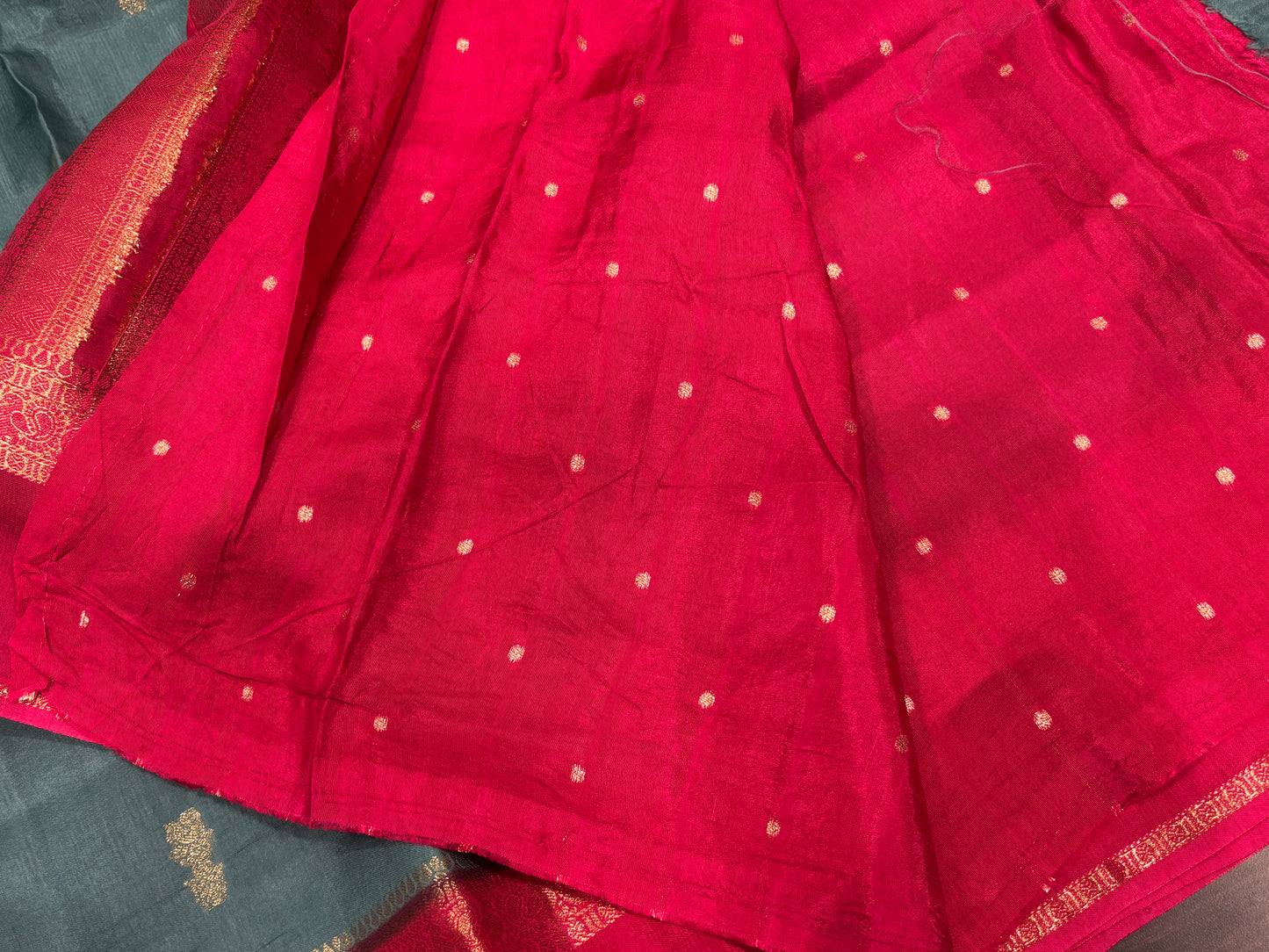 Soft tussar saree