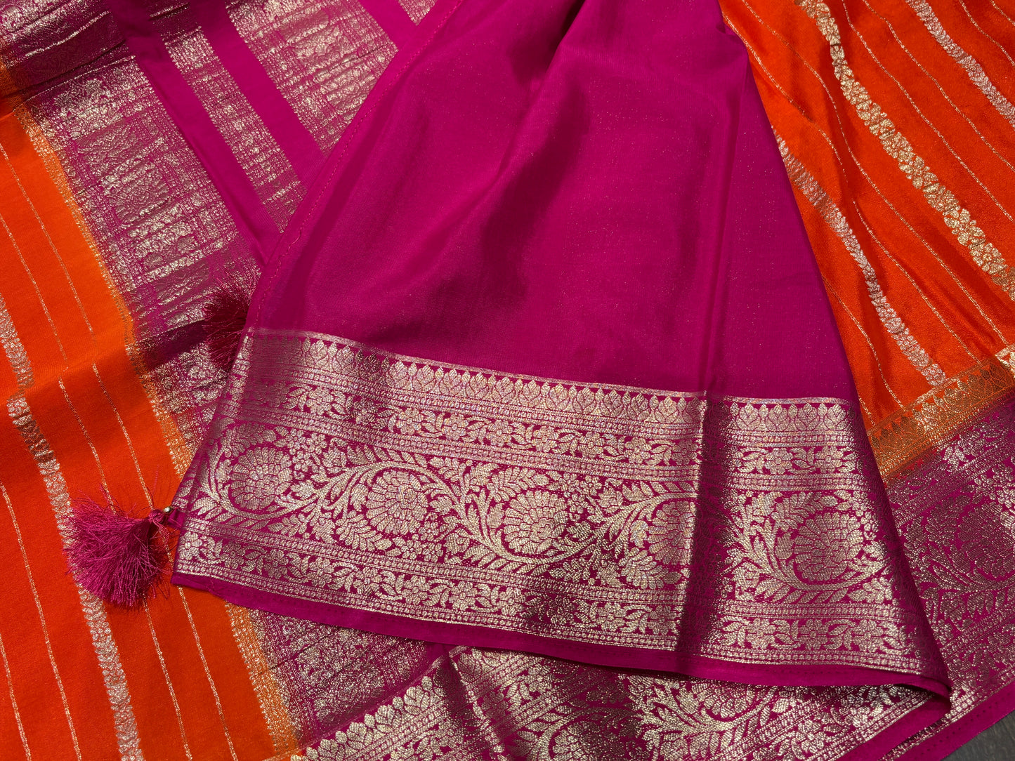 Semi Mysore crape