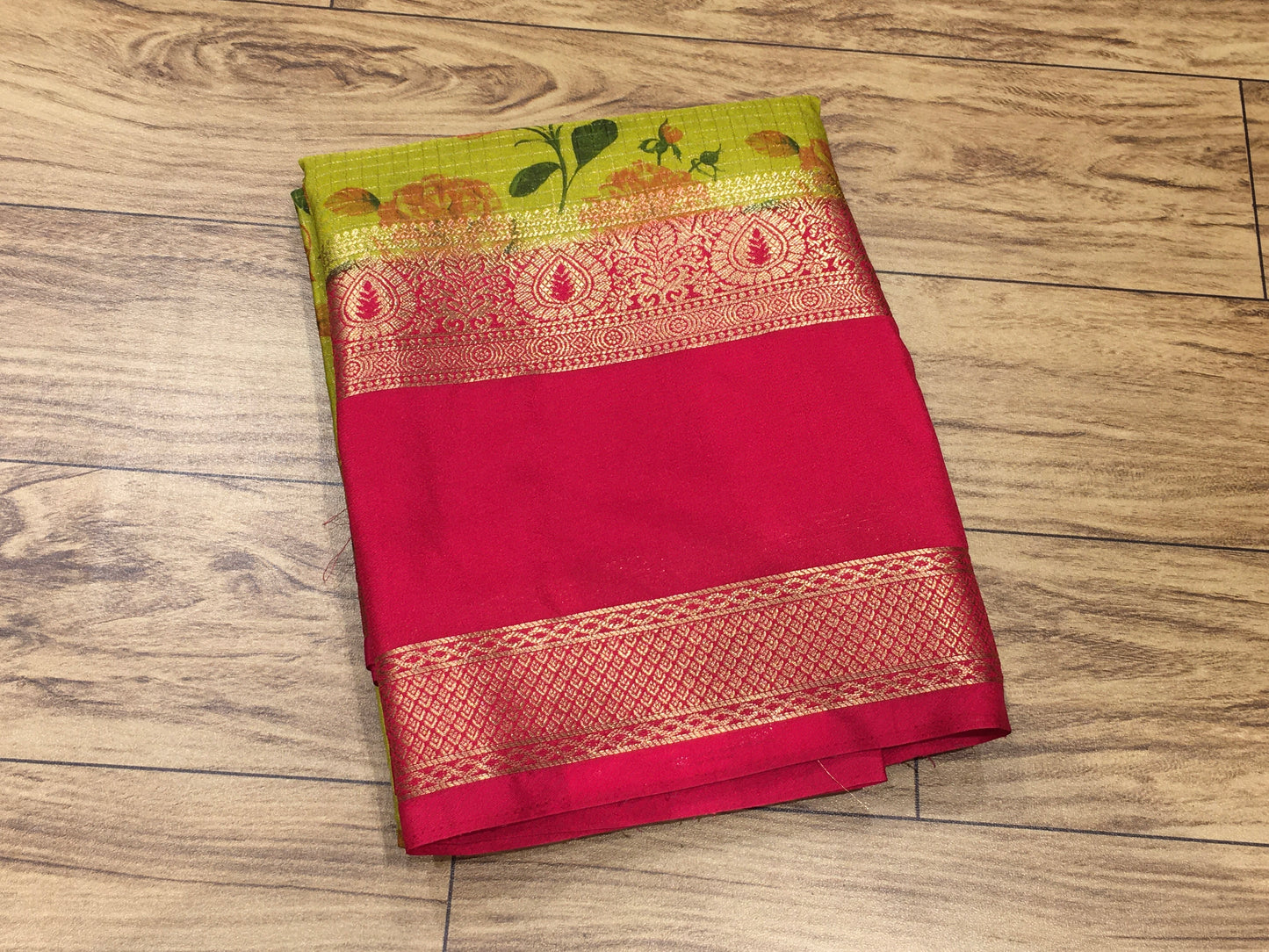Semi Mysore Crape Silk