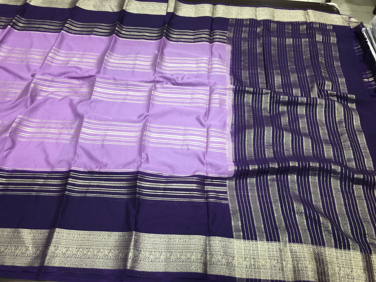 Semi Mysore crape