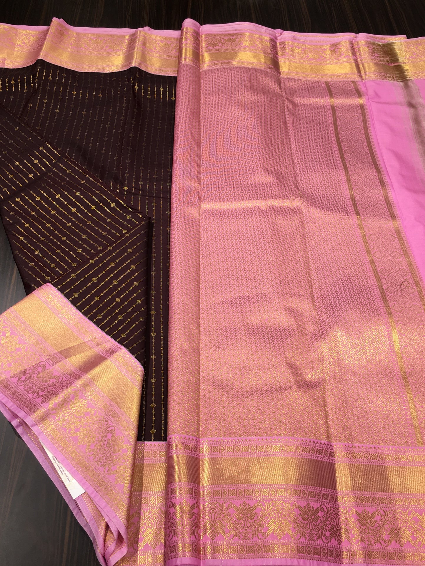 Semi Kanchipuram silk