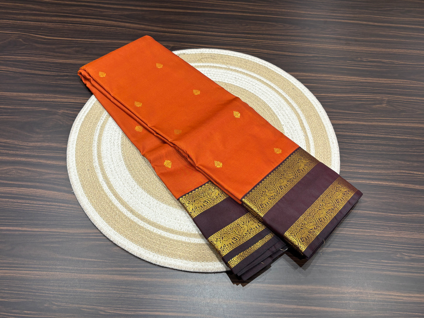 Semi Kanchipuram silk