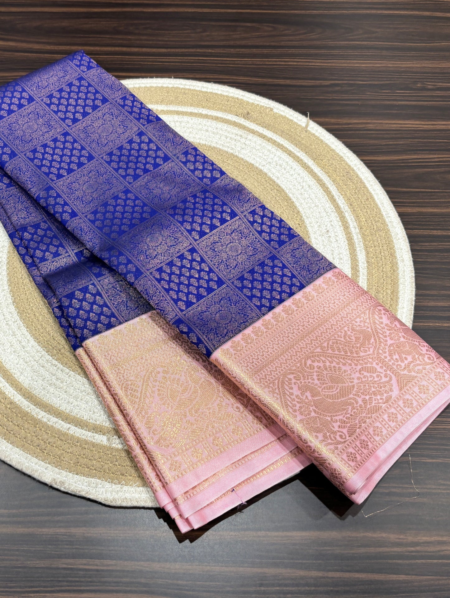 Semi Kanchipuram silk