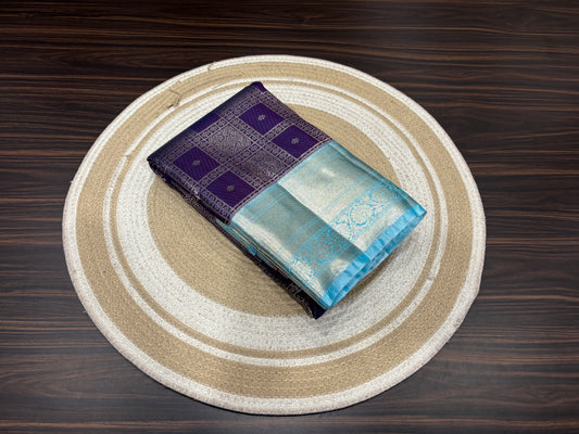 Semi Kanchipuram silk