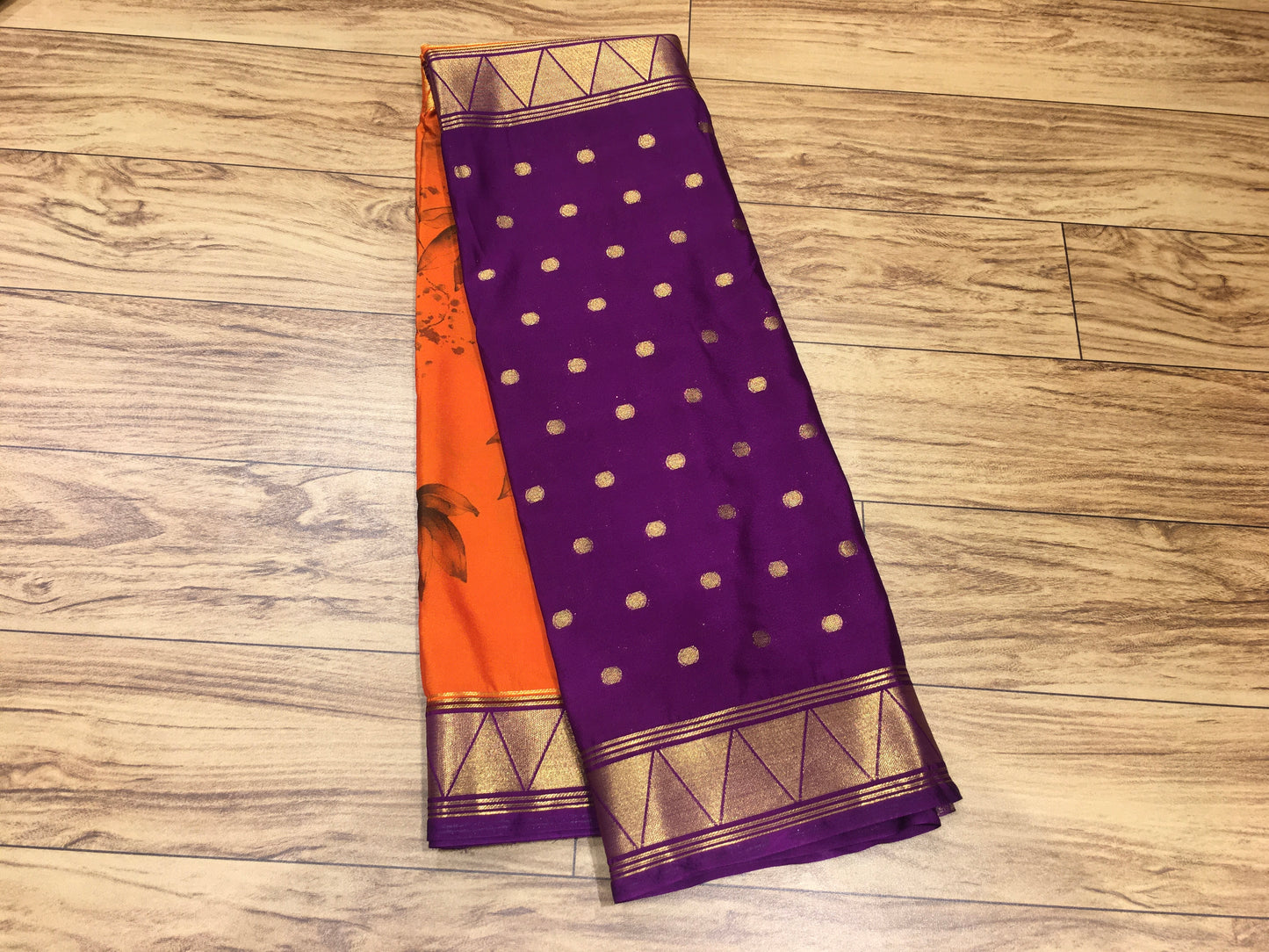 Semi Mysore Crape Silk