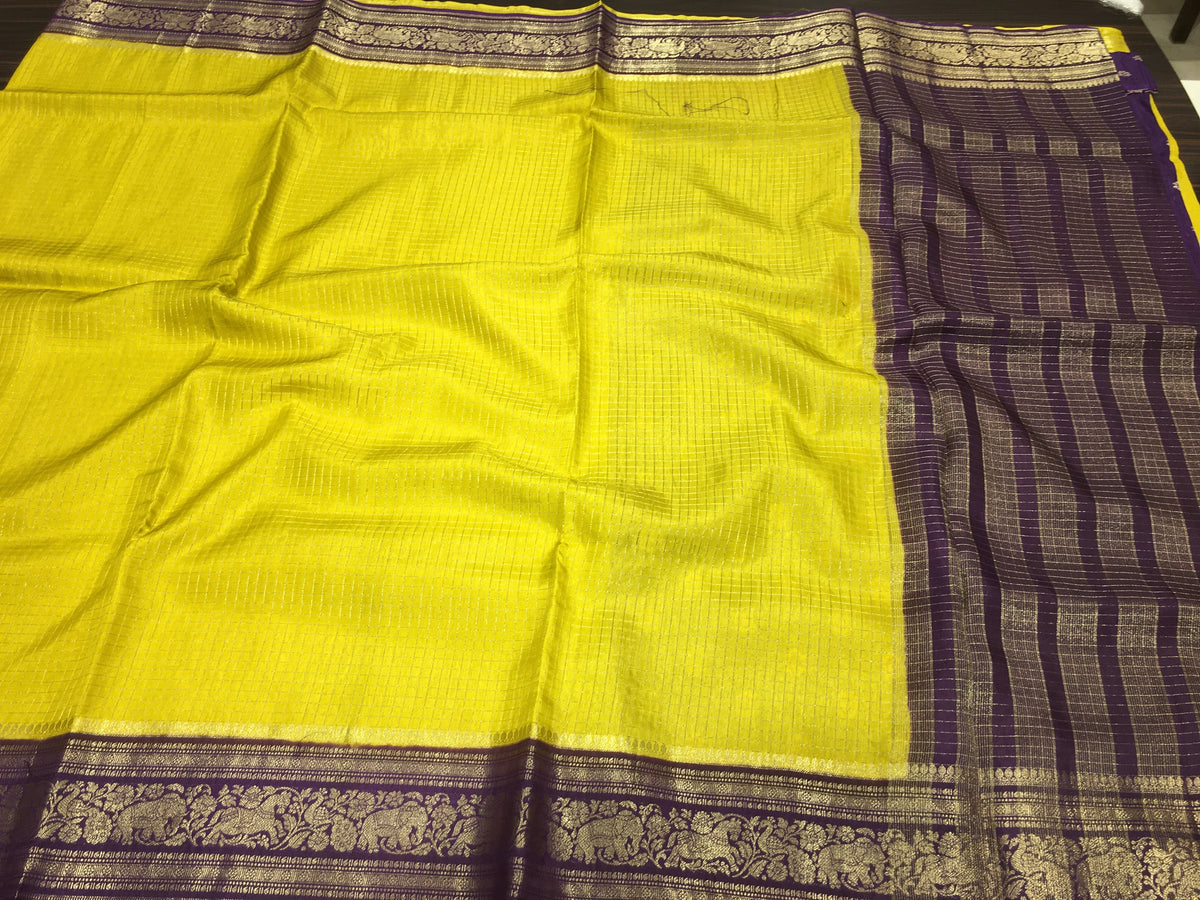 Semi Mysore Crape Silk