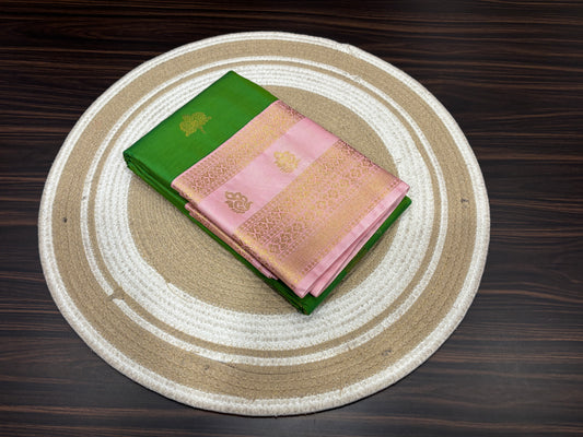 Semi Kanchipuram silk
