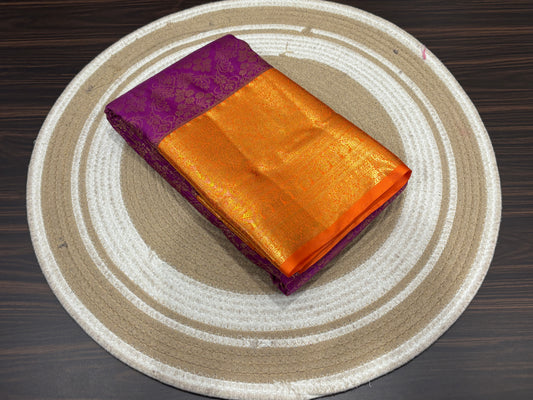 Semi Kanchipuram silk