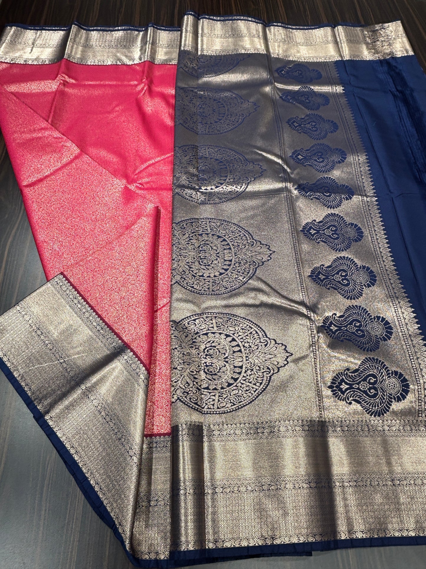 Semi Kanchipuram silk