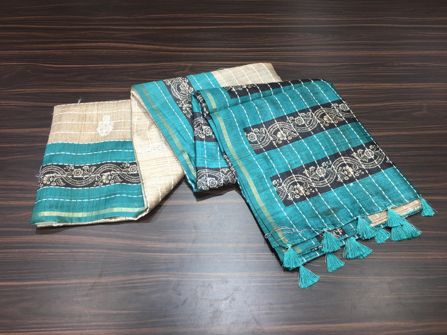 Fancy cotton saree