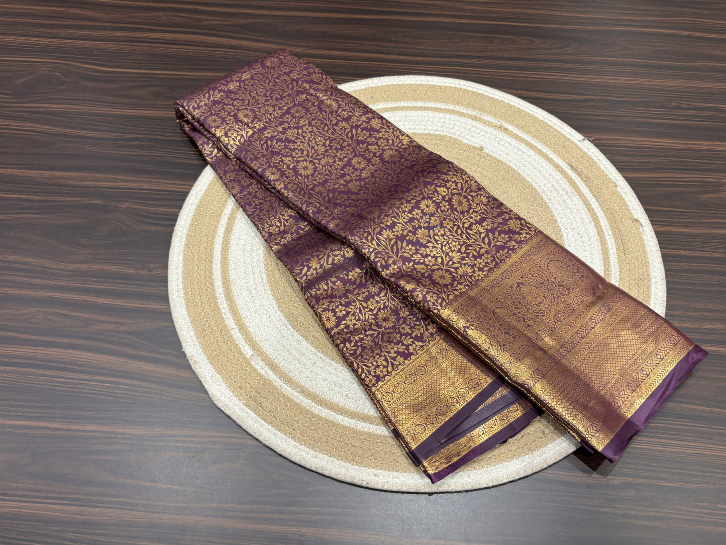 Semi Kanchipuram silk