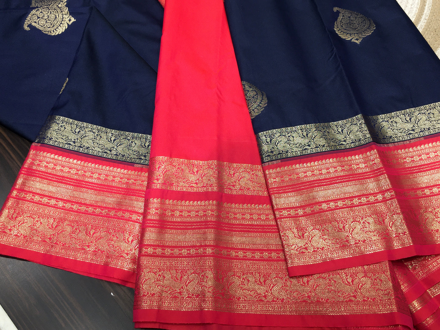 Semi Kanchipuram silk