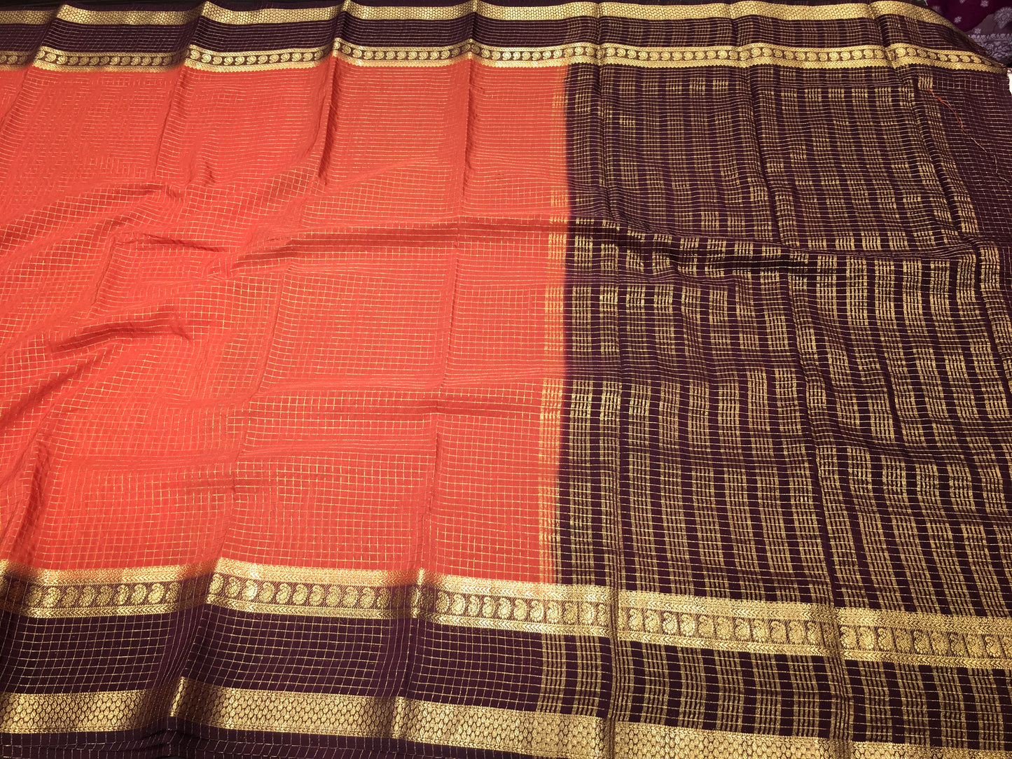 Semi Mysore crape