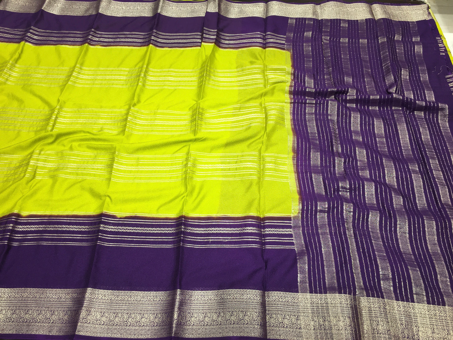 Semi Mysore crape