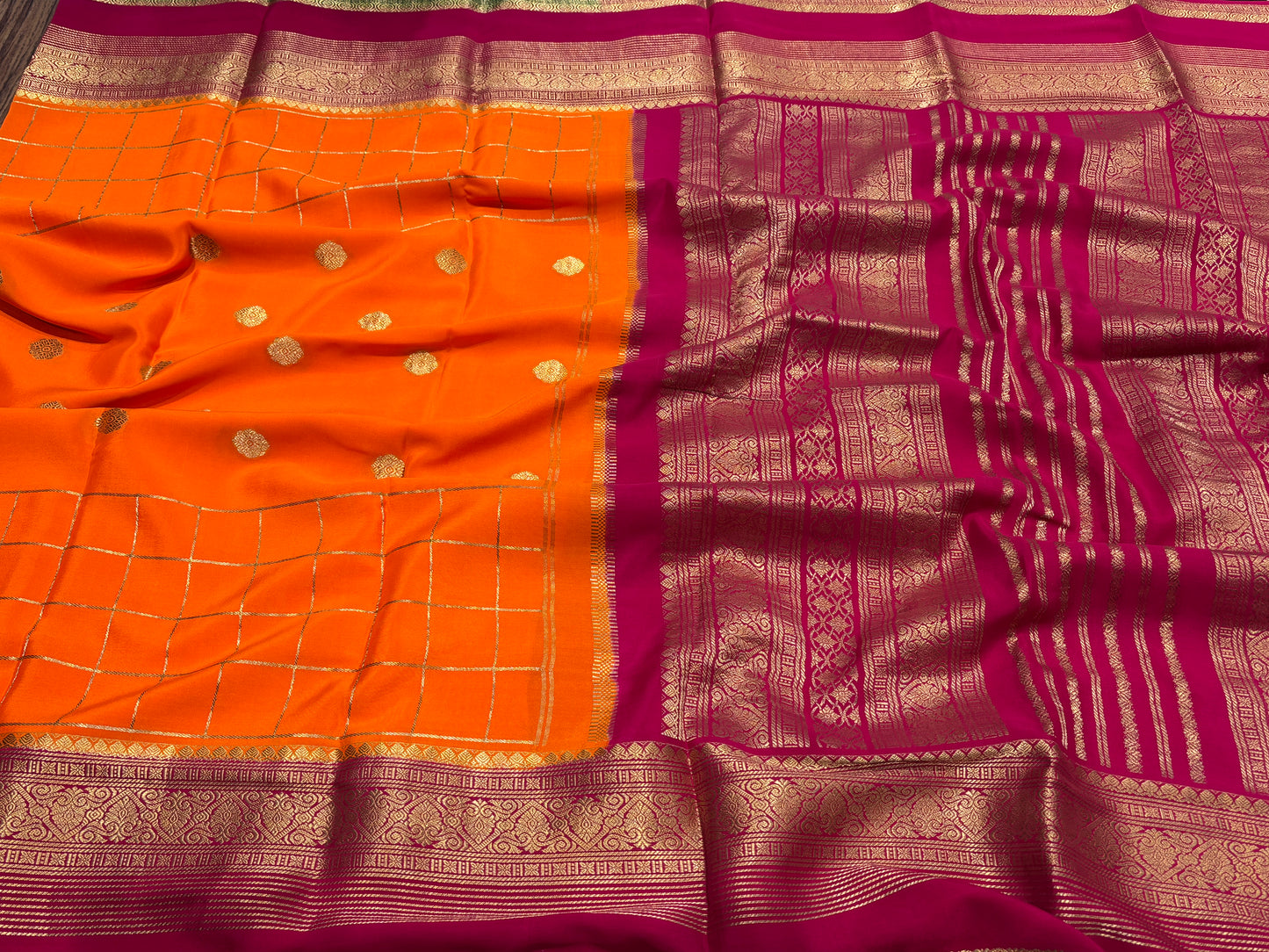 Pure Mysore silk