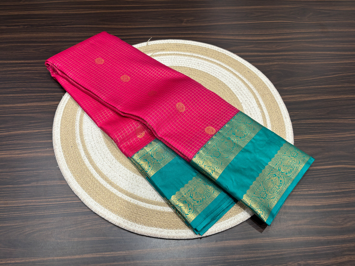 Semi Kanchipuram silk