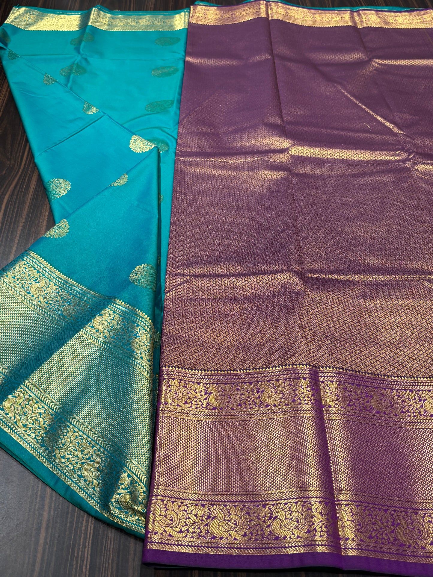 Semi Kanchipuram silk