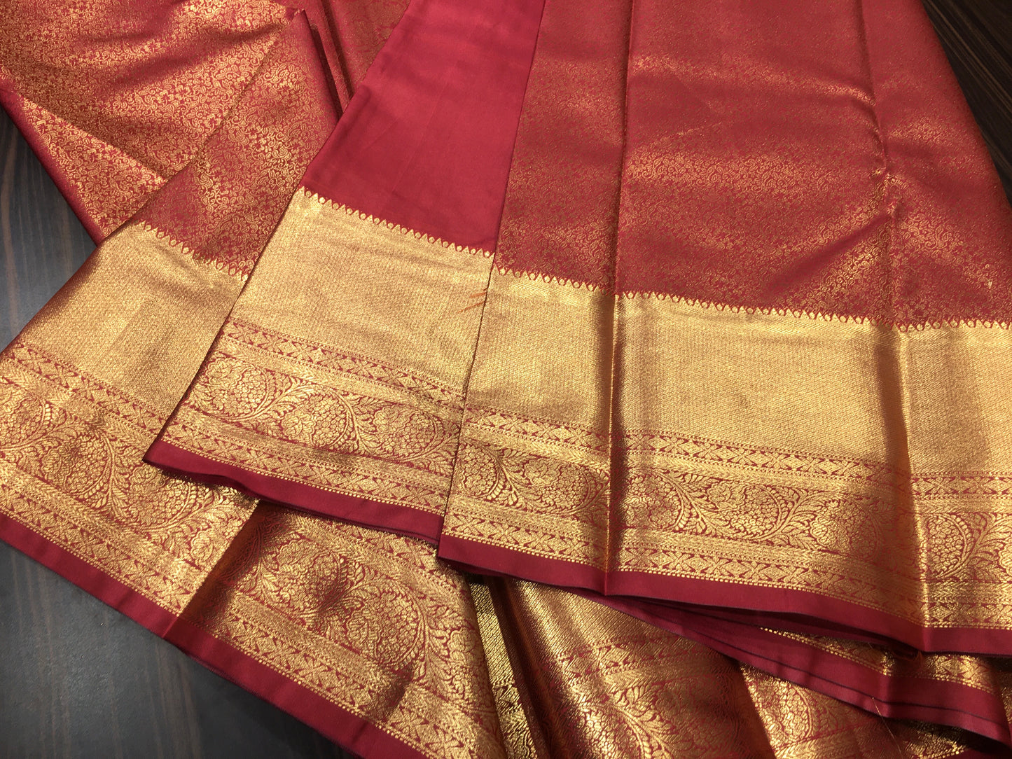 Semi Kanchipuram silk