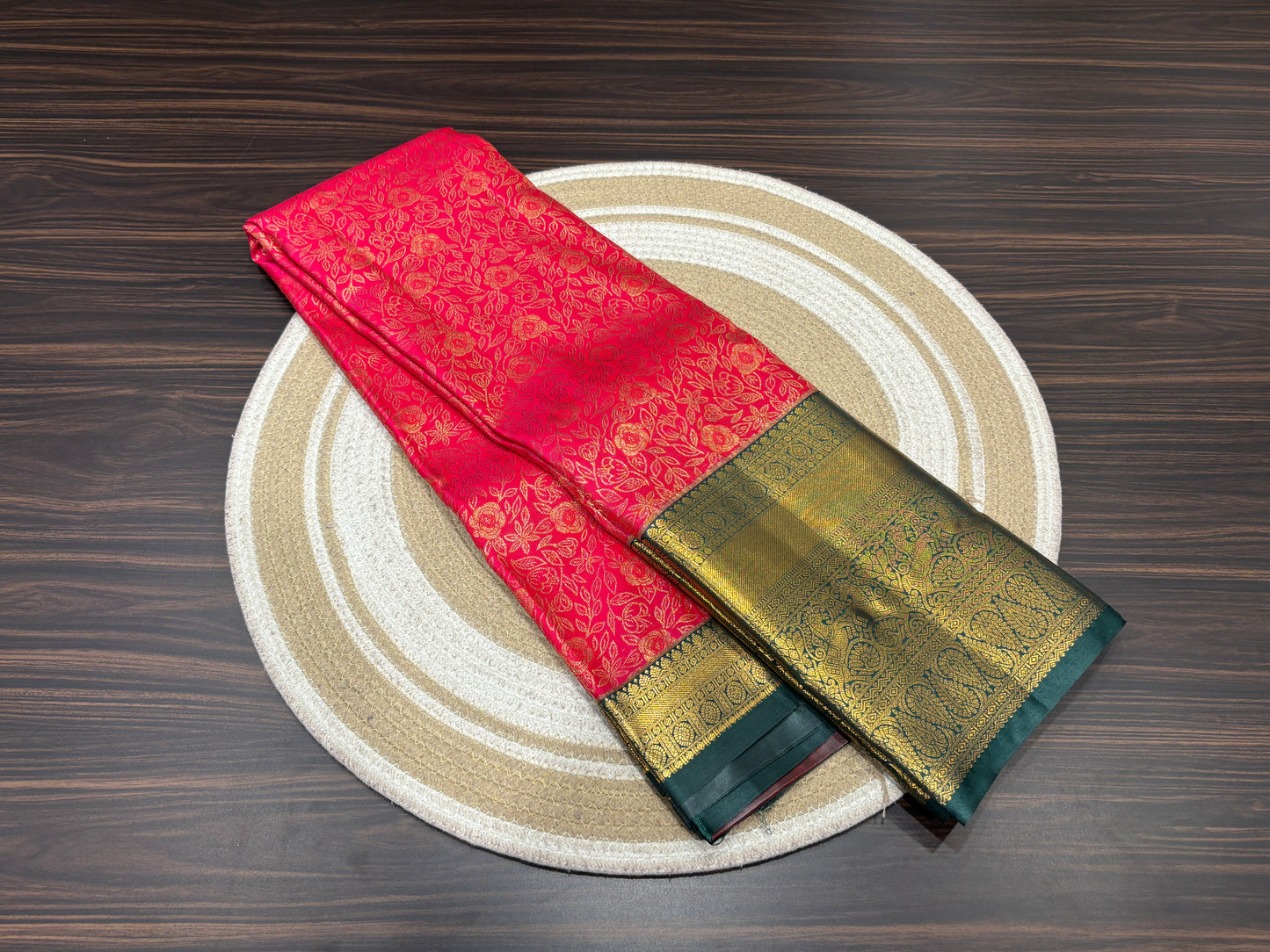 Semi Kanchipuram silk