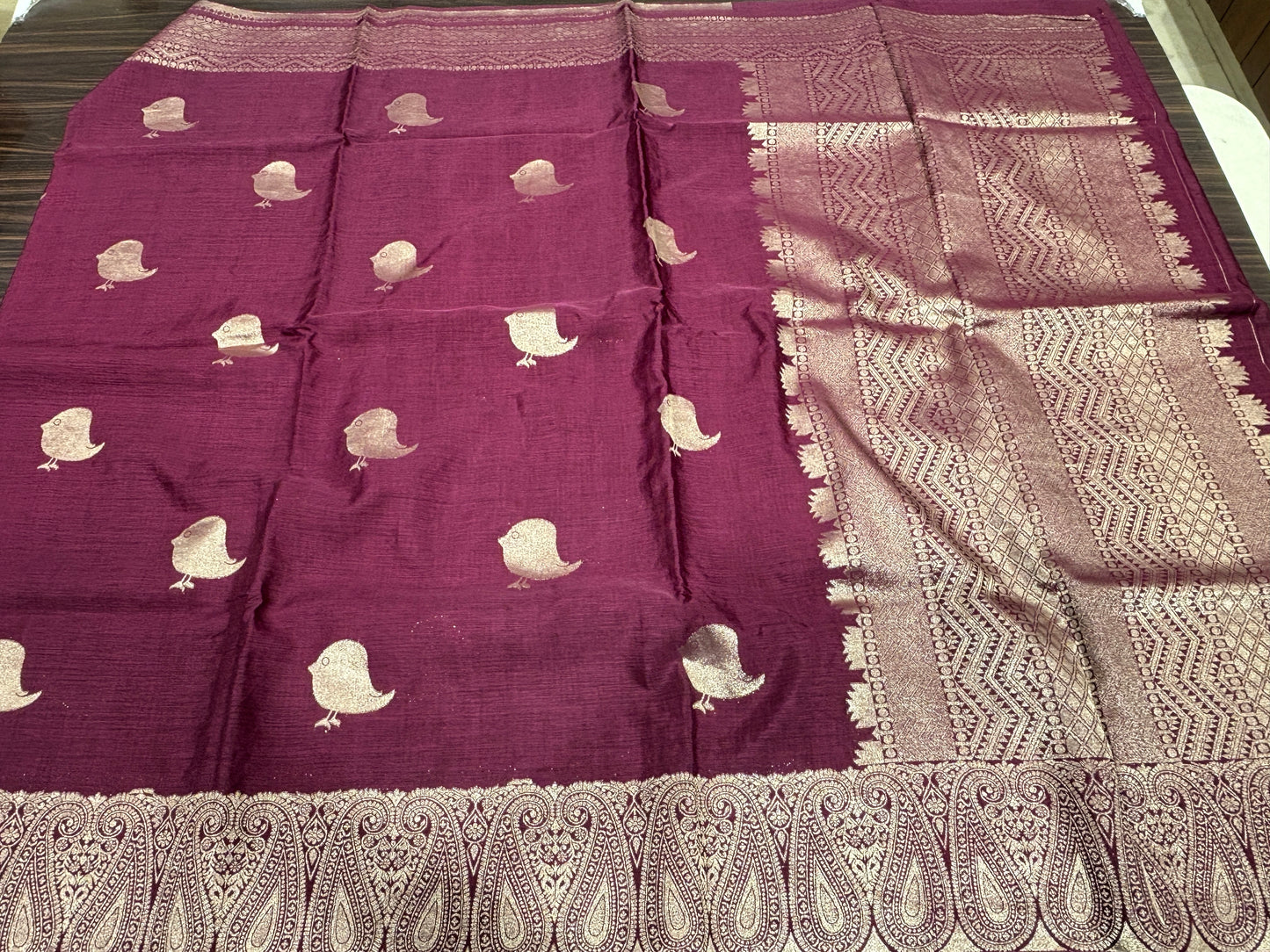 Soft tussar saree