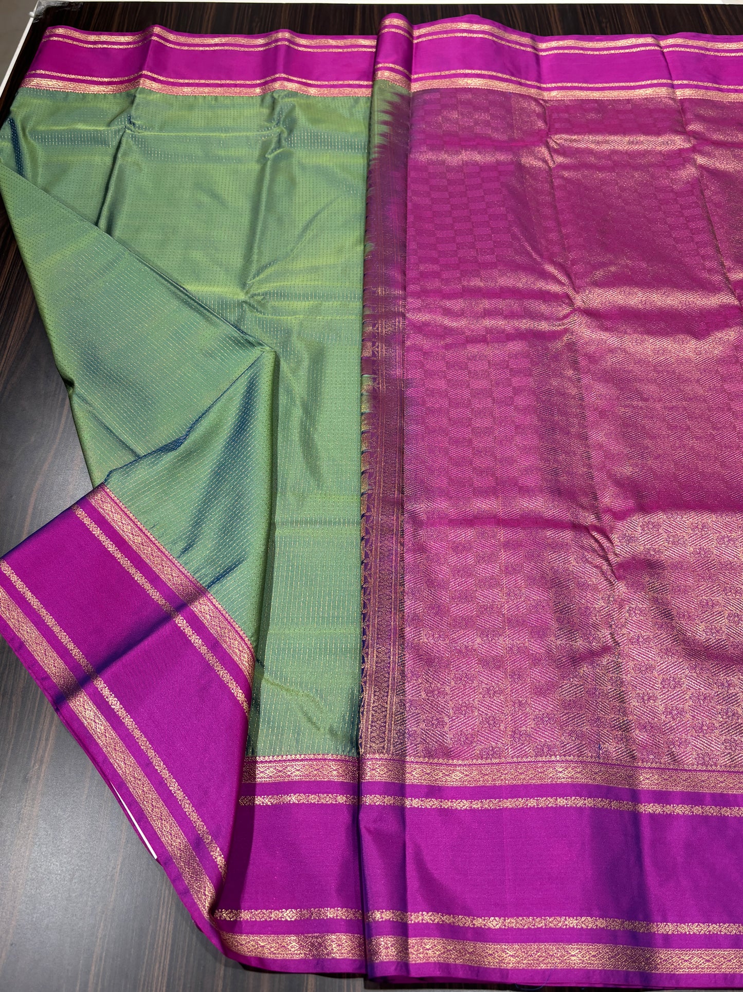 Semi Kanchipuram silk