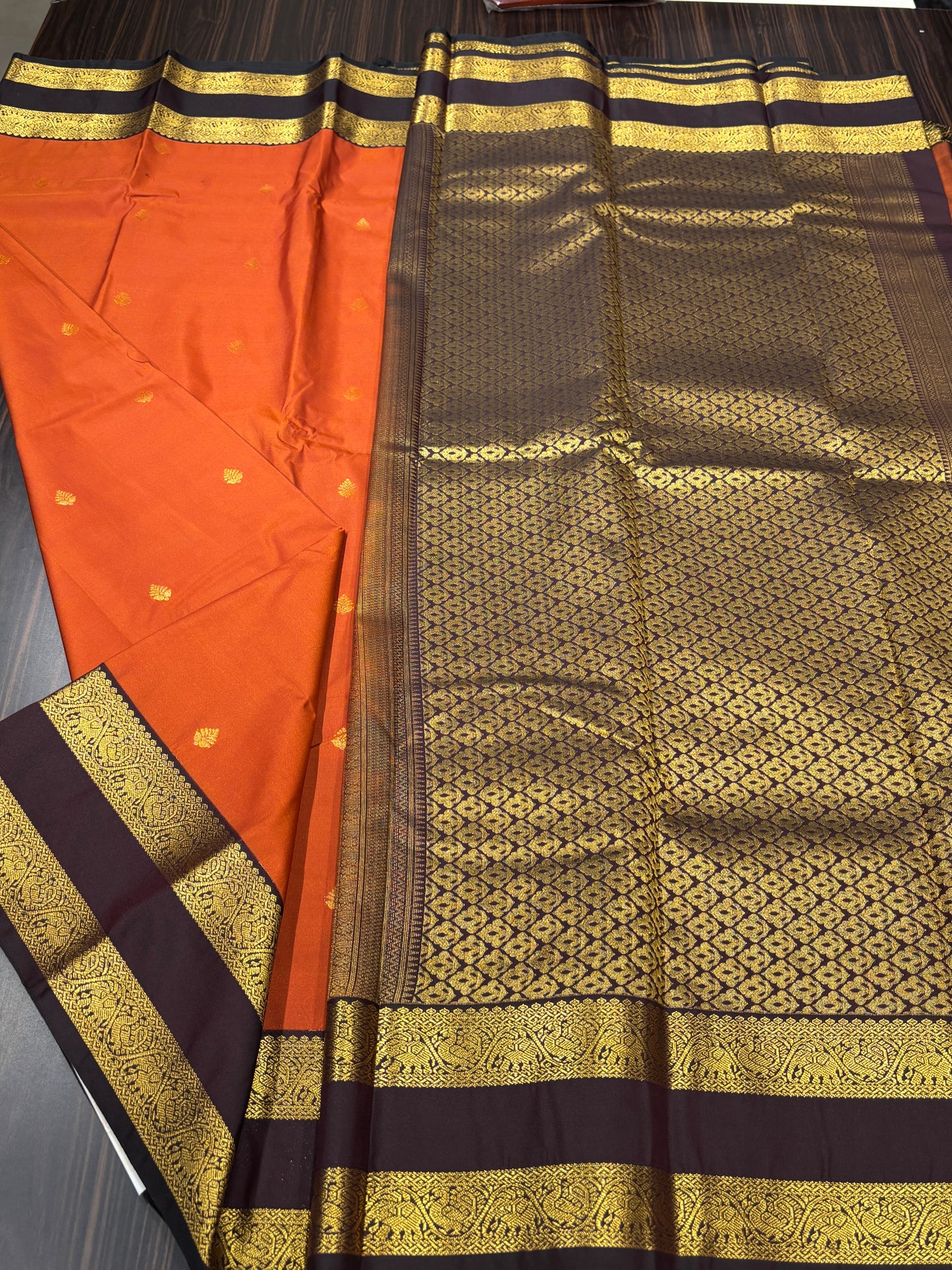 Semi Kanchipuram silk
