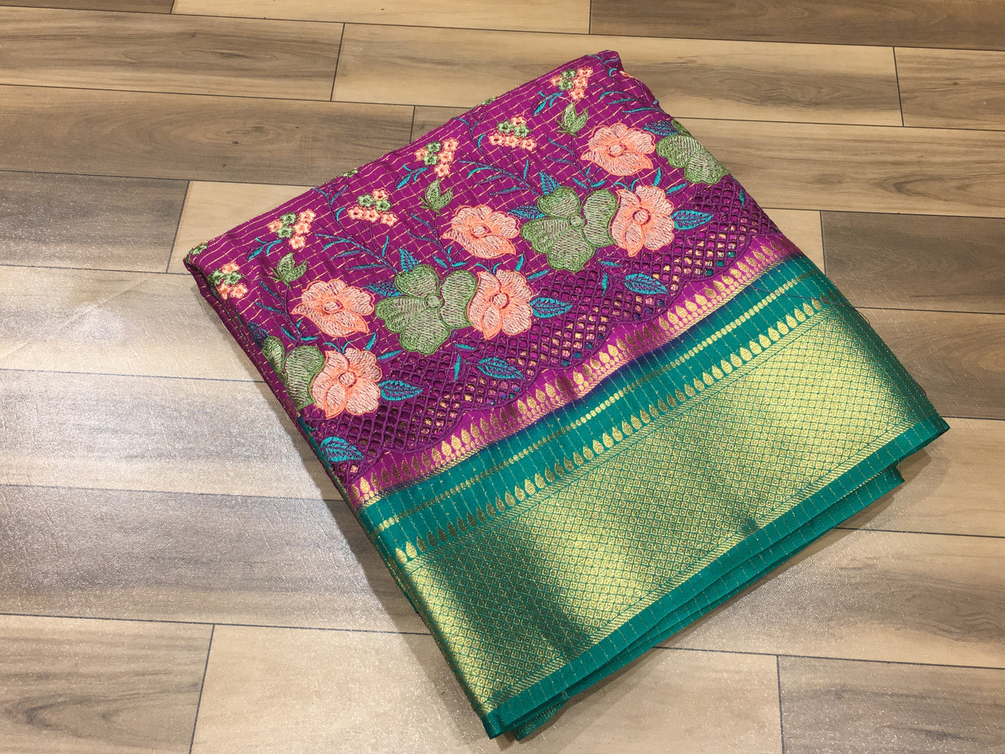Semi Mysore crape silk