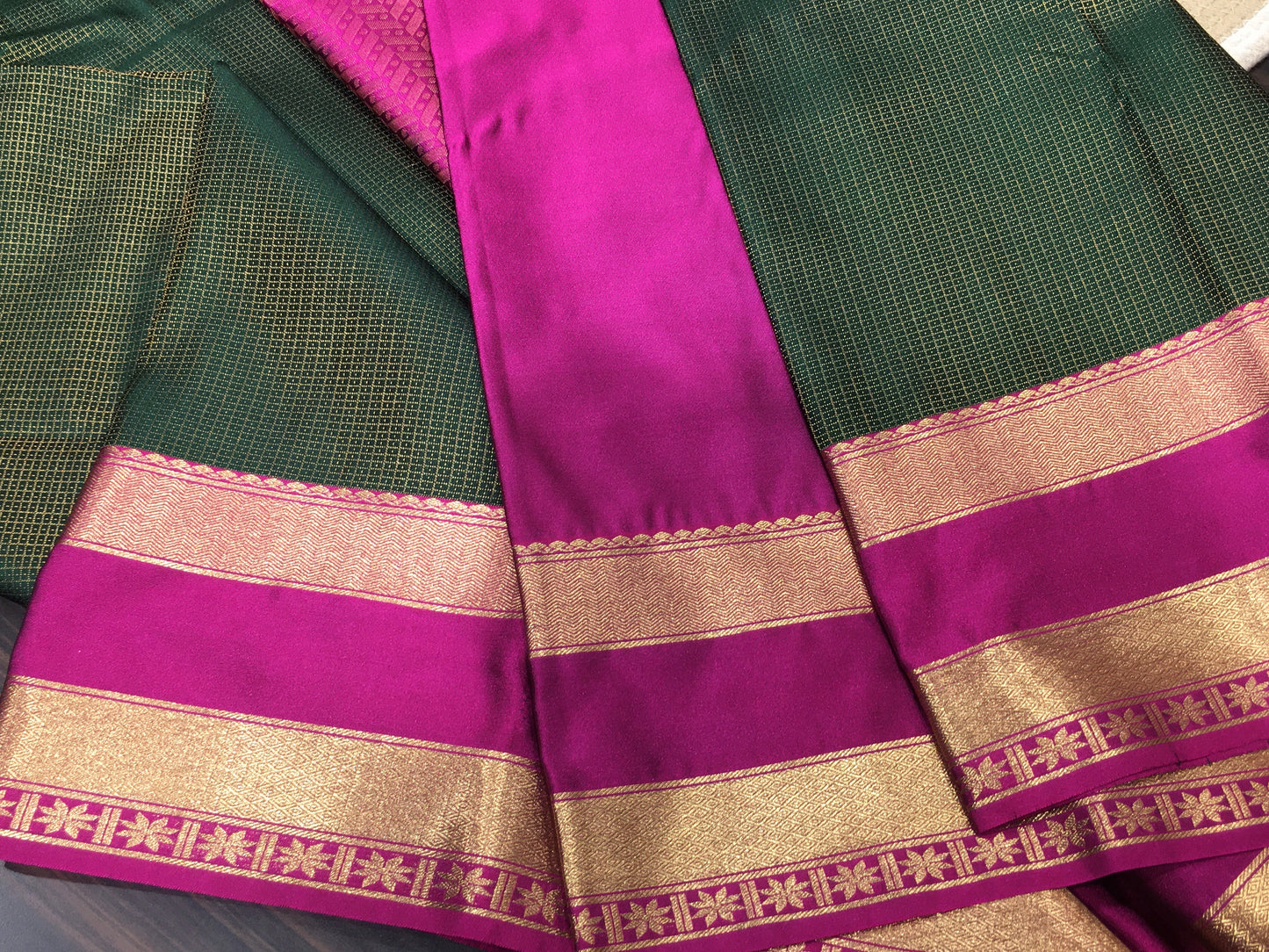 Semi Kanchipuram silk