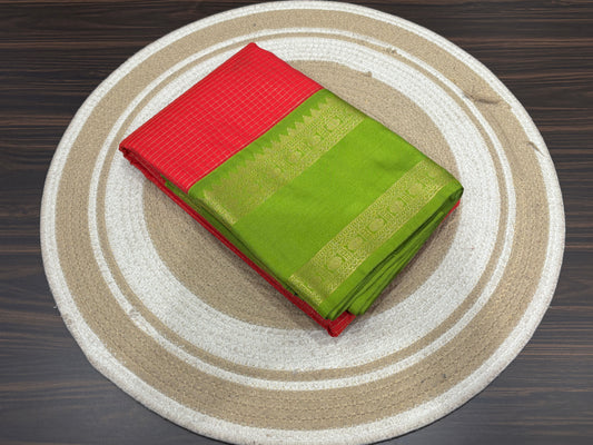 Semi Kanchipuram silk