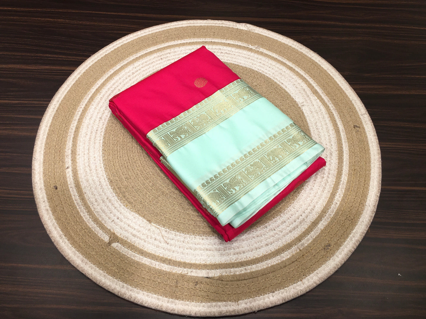 Semi Kanchipuram silk