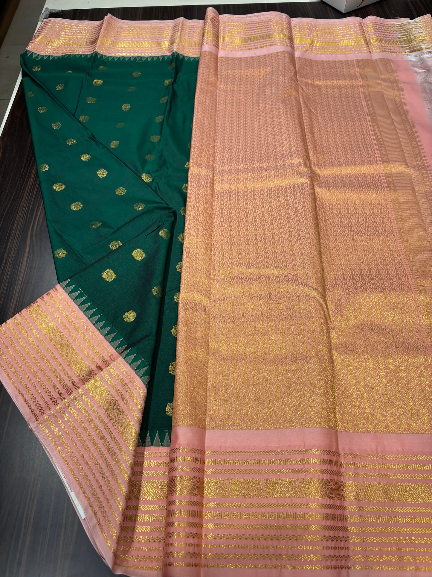 Semi Kanchipuram silk