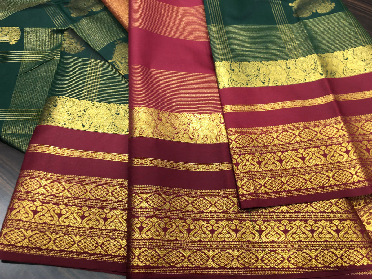 Semi Kanchipuram Silk