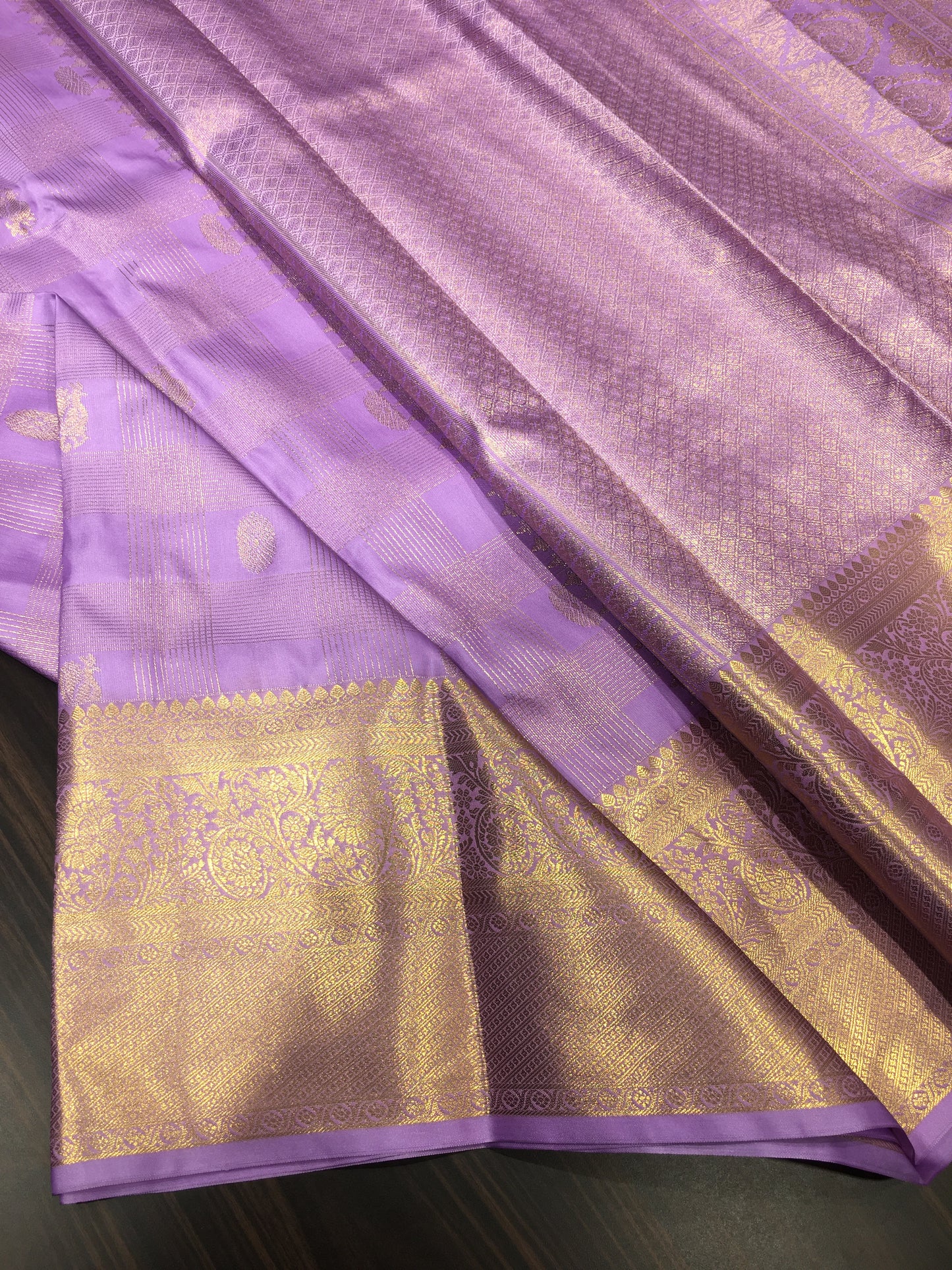 Semi Kanchipuram silk