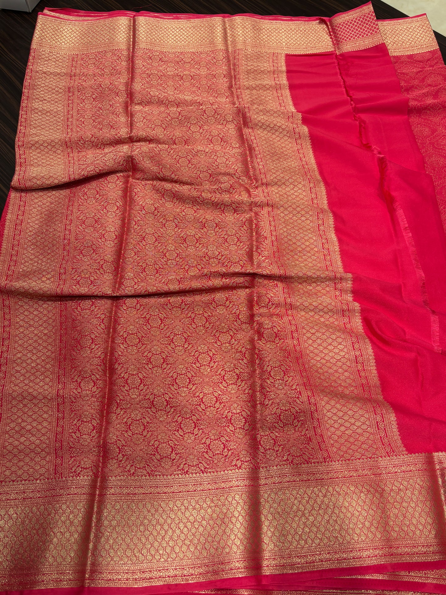 Chiffon crape sare