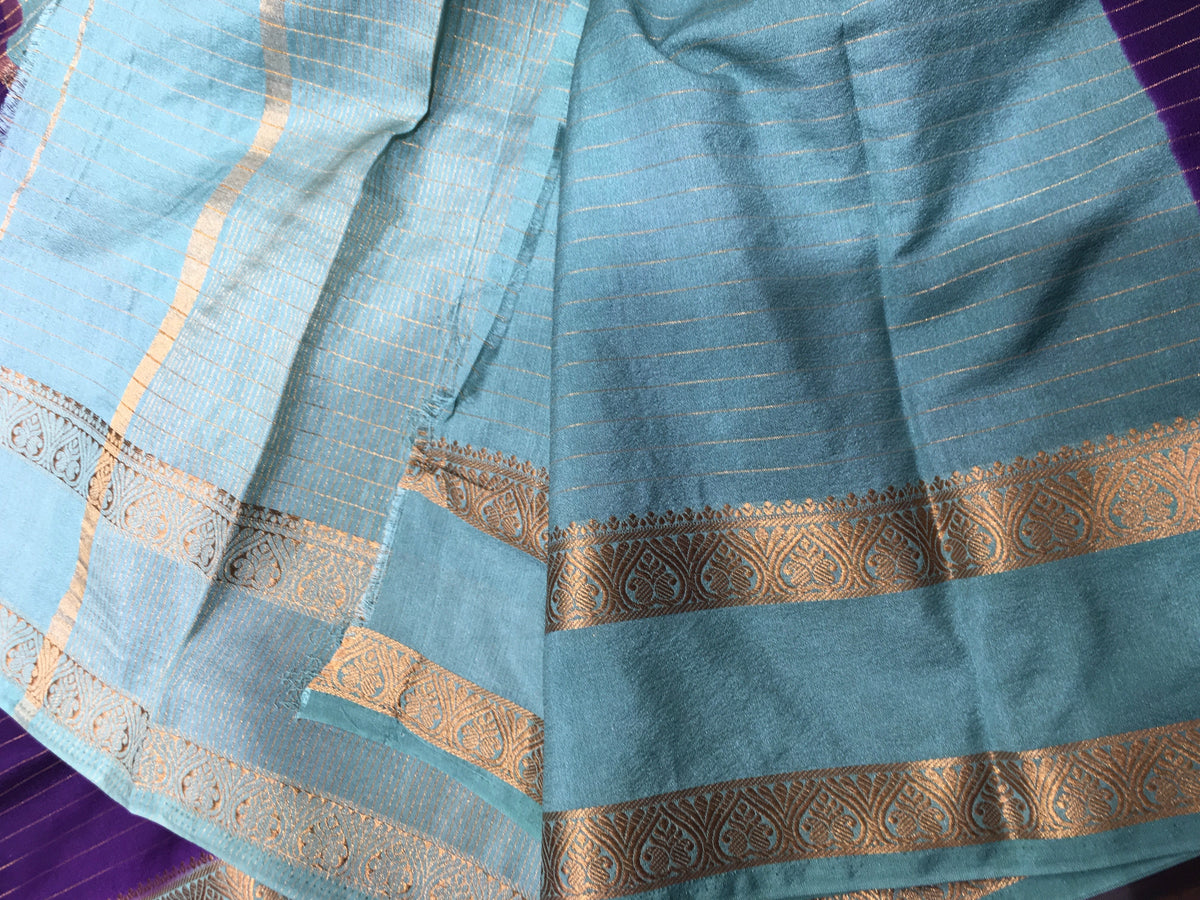 Semi Mysore Crape Silk