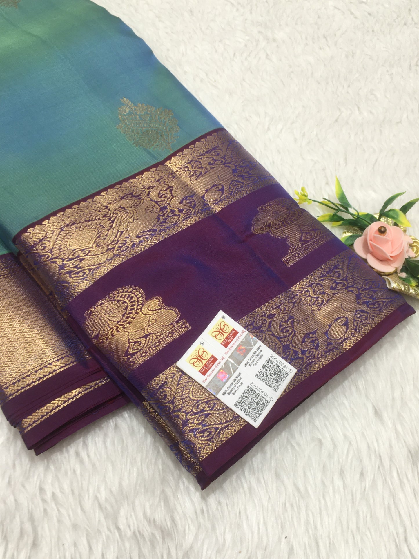 Pure Kanchipuram silk