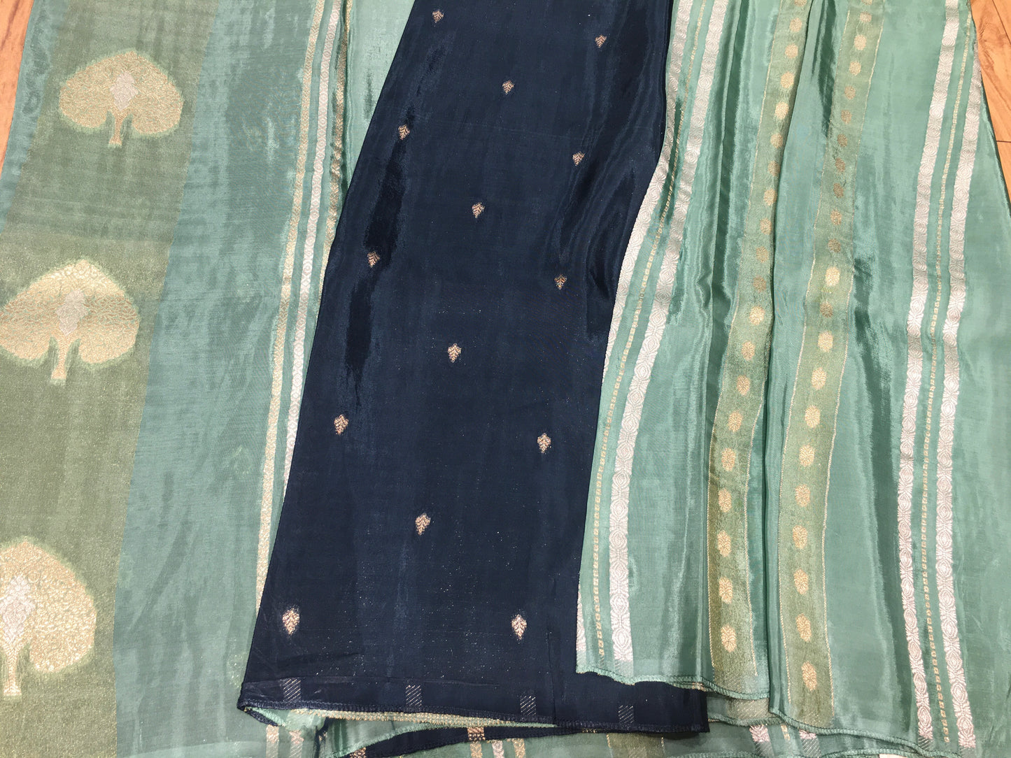 Satin Crape Saree