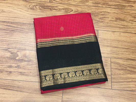Semi Mysore Crape Silk
