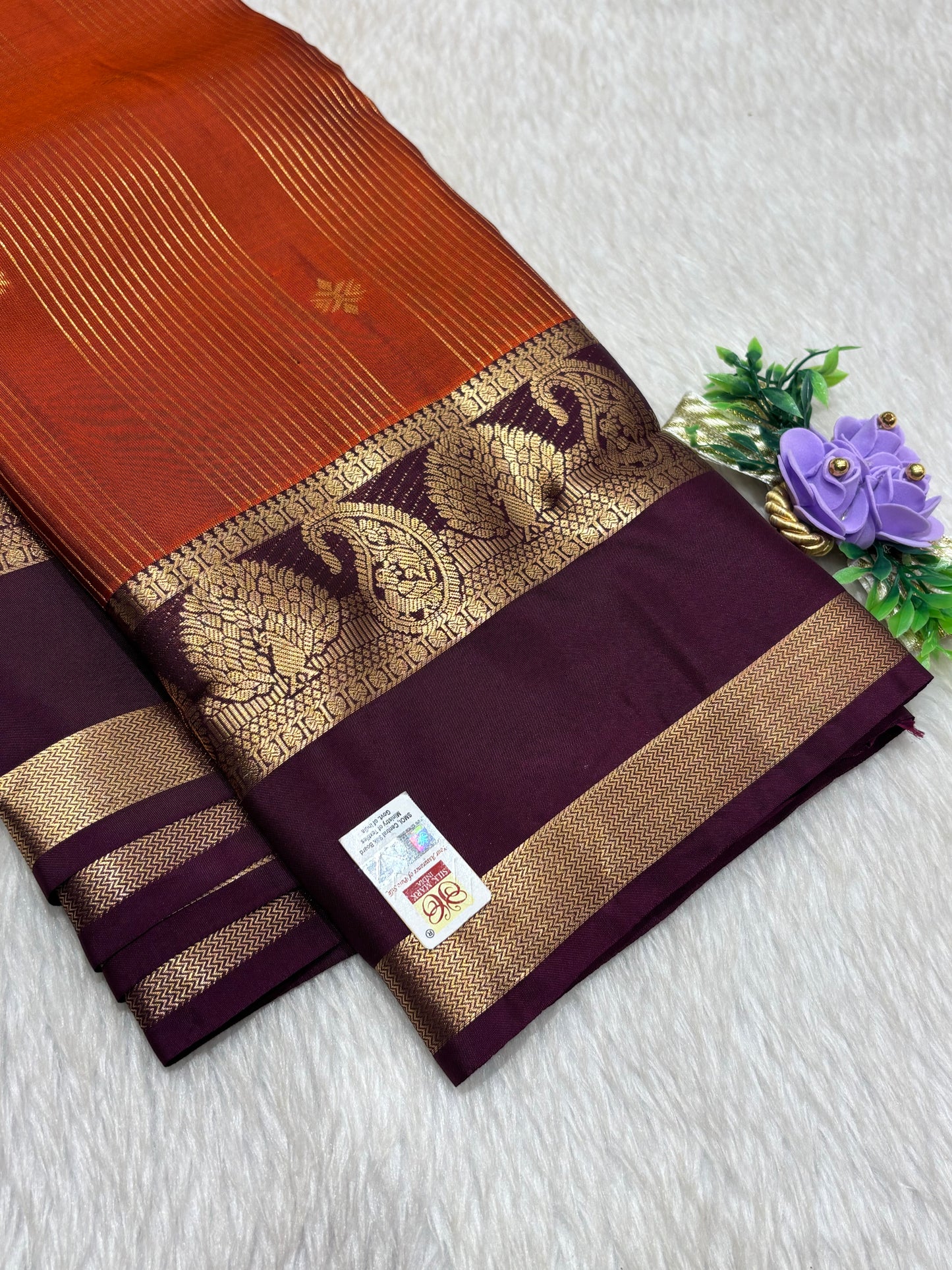 Pure Kanchipuram silk