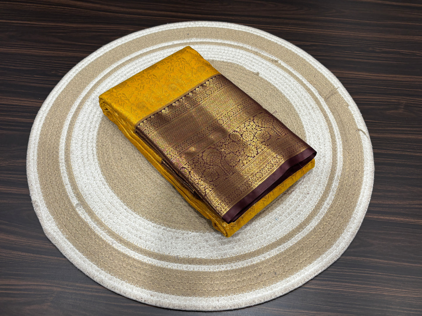 Semi Kanchipuram silk