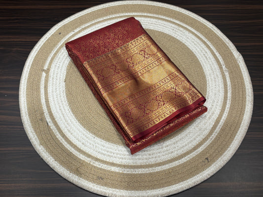Semi Kanchipuram silk