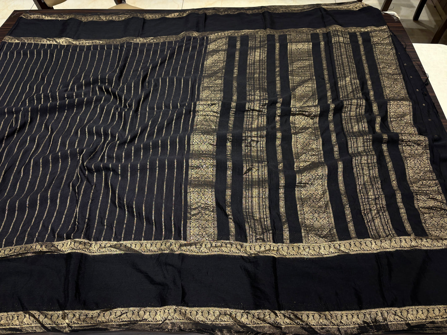 Chiffon georgette saree