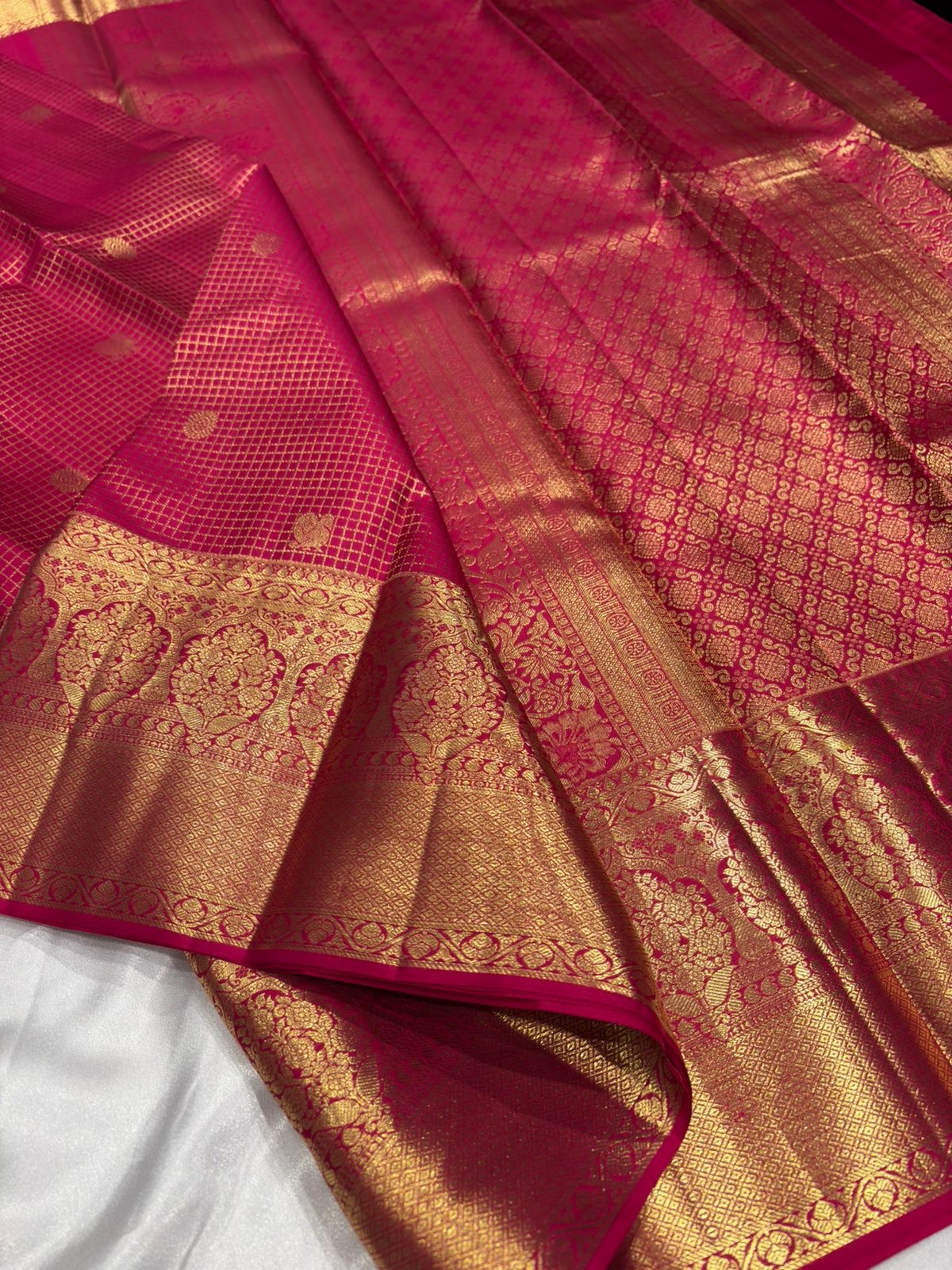 Pure kanchipuram silk saree