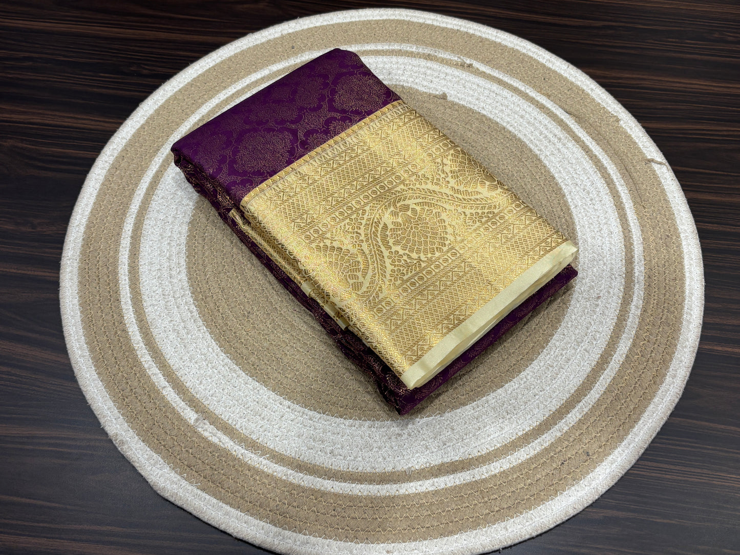 Semi Kanchipuram silk