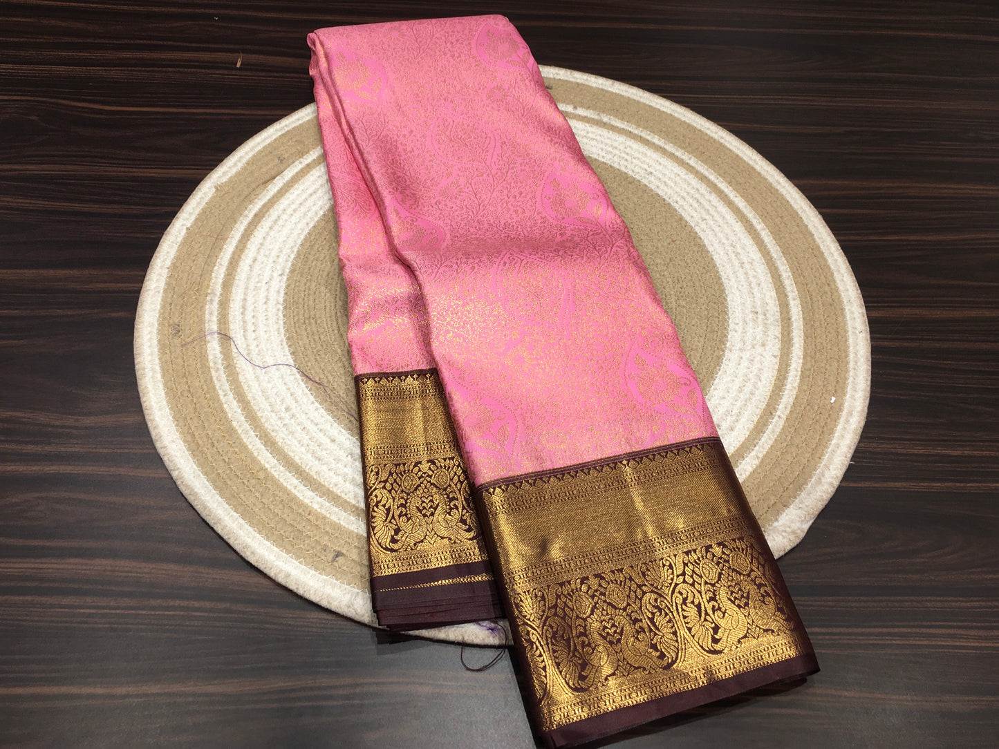 Semi Kanchipuram silk