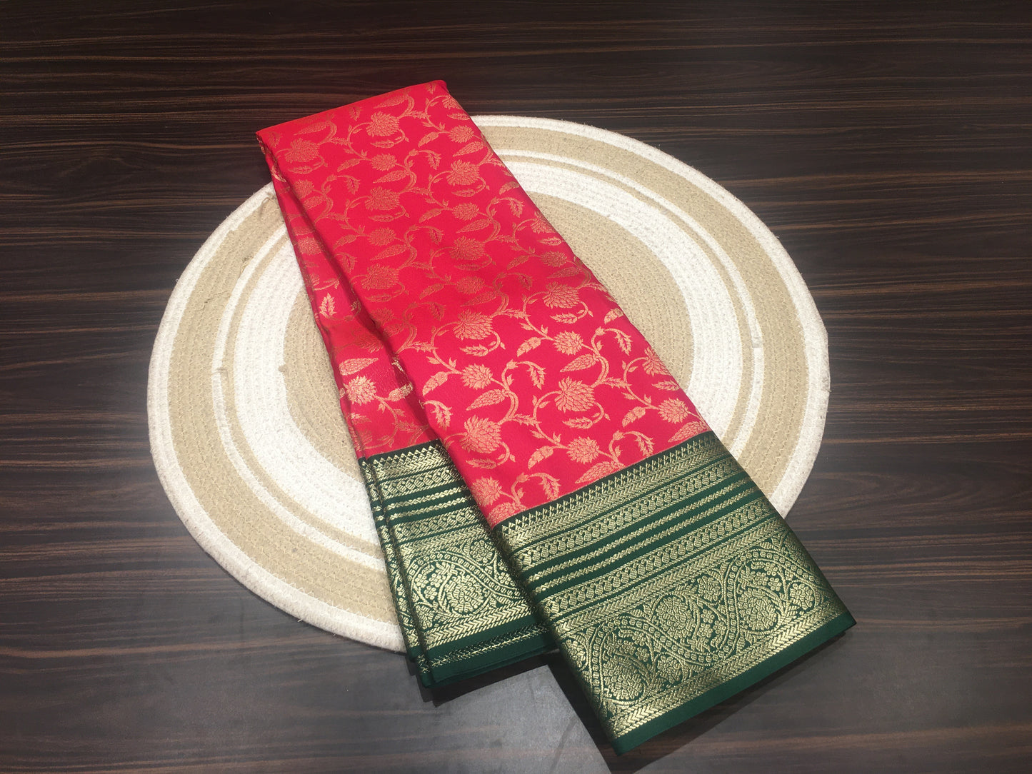 Semi Kanchipuram silk