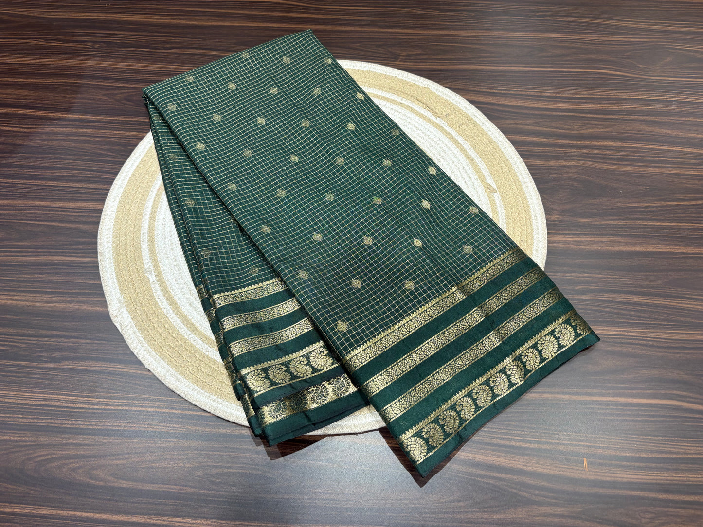 Semi Mysore crape