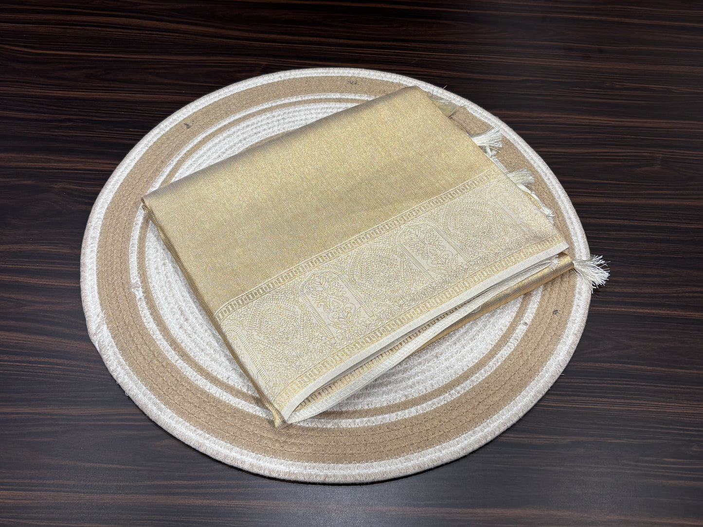 Banarasi crape saree